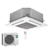 Mitsubishi Electric Set Deckenkassette 3,6 kW PLA-ZM35EA2...