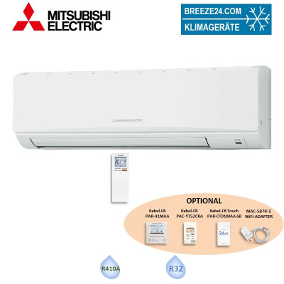 Mitsubishi Electric Wandgerät 9,5 kW - PKA-M100KAL2 R32 oder R410A