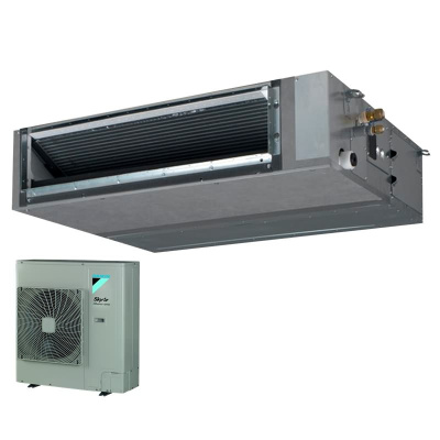 Daikin Set Kanalgerät 9,5 kW - FBA100A + RZASG100MY1 R32 400V (Fernbedienung wählbar) R32 Klimaanlage