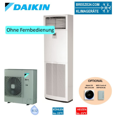 Daikin Set Tower/Standgerät 6,8 kW - FVA71A + RZASG71MV1 | R32 | Raumgröße 70 -75 m²