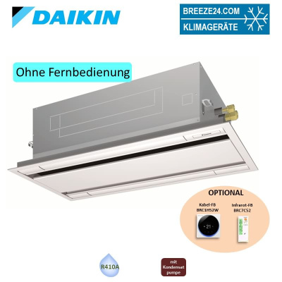 Daikin VRV 2-Wege-Deckenkassette 3,6 kW - FXCQ32A + Blende BYBCQ40H - R410A