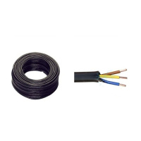 NYY-J 3 x 1.5 mm² Erdkabel Schwarz Elektroleitung