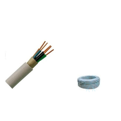 NYM-J 5 x 2.5 mm² Mantelleitung PVC Grau