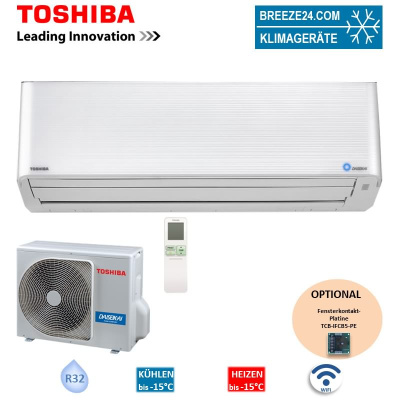 Toshiba Set Wandgerät Super Daiseikai 4,5 kW RAS-16PKVPG-E + RAS-16PAVPG-E WiFi | Raum 45 - 50 m²