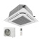 GREE Set 4-Wege-Deckenkassette 5,0 kW - GUD50T1 + Panel - TF05 + GUD50W1/NhA-S  R32 Klimaanlage