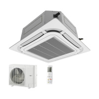 GREE Set 4-Wege-Deckenkassette 10,0 kW GUD100T1 + PANEL...