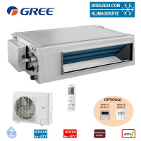 GREE Set Kanalgerät 10,0 kW - GUD100PH1 +...