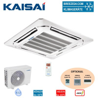 Kaisai Set Deckenkassette 10,6 kW KCD-36HRG32X +...