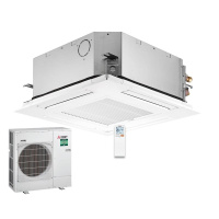 Mitsubishi Electric Set 4-Wege-Deckenkassette 5,0 kW -...