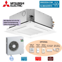 Mitsubishi Electric Set 4-Wege-Deckenkassette 5,7 kW -...