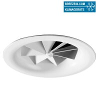 DHV-R-Z-100-SB-9010-KB Deckendrallauslass Stahlblech