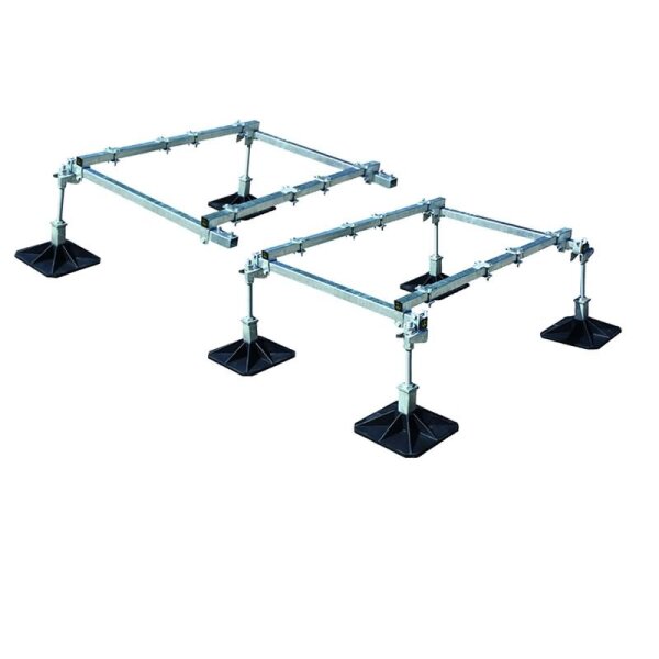 Aspen Big Foot-Multi-Frame Anbau (1m x 1,2m) Montagesystem für Außeneinheiten B9721 für B9720