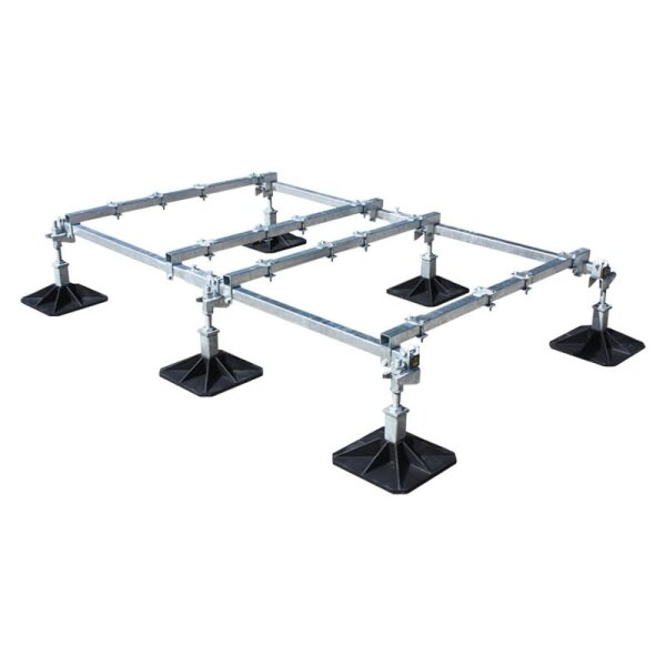 Aspen Big Foot-Multi-Frame Anbau (1m x 1,2m) Montagesystem für Außeneinheiten B9721 für B9720