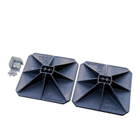 Aspen Big Foot SET 305 Beinhalter Höhe 305 mm B6088