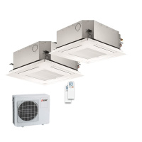 Mitsubishi Electric Set 3,5 kW 2 x SLZ-M35FA + SLP-2FALM...