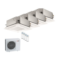 Mitsubishi Electric Set SLZ-M15FA + 3 x SLZ-M35FA +...