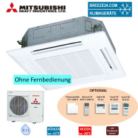 Mitsubishi Heavy Set 4-Wege-Deckenkassette 13,6 kW...
