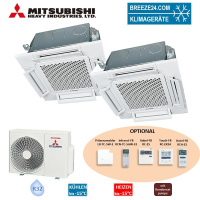 Mitsubishi Heavy Set 3,5 kW 2 x FDTC35VH1...