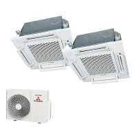 Mitsubishi Heavy Set 3,5 kW 2 x FDTC35VH1...