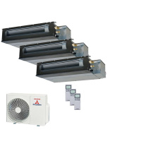 Mitsubishi Heavy Set 3 x Kanalgeräte 2,5/3,5 kW -...