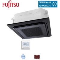 Fujitsu 4-Wege-Deckenkassette 6,0 kW - AUXG22KRLB schwarz...