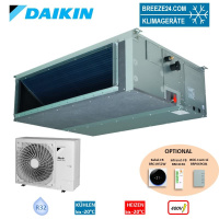 Daikin Set Kanalgerät 22,0 kW FDA250A + RZA250D R32...