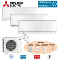 Mitsubishi Electric Set 3 Wandgeräte Premium...