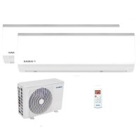 Kaisai Set 2 Wandgeräte Fly 3,5 kW 2 x KWX-12KRHI +...
