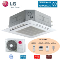 LG Set 4-Wege Deckenkassette 6,8 kW - CT24F NB0 mit...