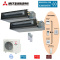 Mitsubishi Heavy Set 2 x Kanalgeräte 2,5/6,0 kW - SRR25ZS-W + SRR60ZS-W + SCM71ZS-W R32 Klimaanlage