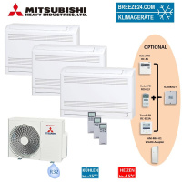 Mitsubishi Heavy Set 3 Truhengeräte 2,5kW 3 x...