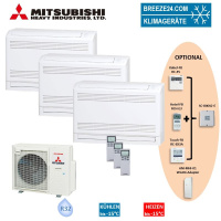 Mitsubishi Heavy Set 3 Truhengeräte 2,5/3,5kW...