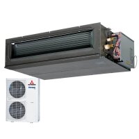 Mitsubishi Heavy Set Kanalgerät 7,1 kW - FDU71VH +...