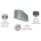 Toshiba Set Wandgerät Haori 3,5 kW - RAS-B13N4KVRG-E + RAS-13J2AVSG-E1 | WiFi | Raumgröße 35 - 40 m²