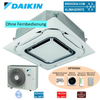 Daikin Set 4-Wege-Deckenkassette 9,5 kW - FCAHG100H-4 +...