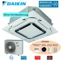 Daikin Set 4-Wege-Deckenkassette 13,4 kW - FCAHG140H-4 +...