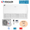 Sinclair Set Truhengerät ASF-12BI2 + ASGE-12BI2 3,5 kW Raumgröße 35 - 40 m² | R32