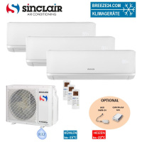 Sinclair Set 3 Wandgeräte RAY 2,7/3,2/4,6 kW...