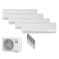 Sinclair Set 4 Wandgeräte KEYON WiFi 2,7 kW 4 x...