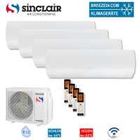 Sinclair Set 4 Wandgeräte TERREL 2,7/3,5 kW 3 x...