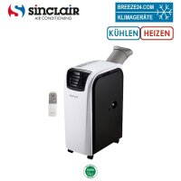 Sinclair AMC-14P Mobile Klimaanlage Kühlen + Heizen...