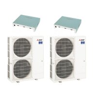 Mitsubishi Electric CU-ZRP38C 2 x PUHZ-ZRP200YKA +...
