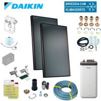 Daikin Solarthermie Set für 3 Personen Haushalt -...
