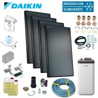 Daikin Solarthermie Set für 7 Personen Haushalt...