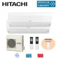 Hitachi Set 2 x Wandgeräte Performance 1,5/2,5 kW...