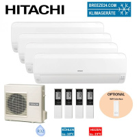 Hitachi Set 4 Wandgeräte Performance 2,5/2,5/2,5/3,5...