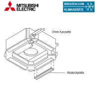 Mitsubishi Electric PAC-SJ37SP-E Luftauslass-Abdeckplatte...