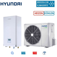 Hyundai Wärmepumpen Set Arctic HYHA-V16W/D2N8-B +...