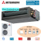 Mitsubishi Heavy Set Kanalgerät 10,0 kW - FDU100VH + FDC100VSX-W  400 Volt R32 Klimaanlage