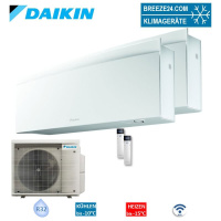 Daikin Set 2 Wandgeräte Emura WiFi 2,4/4,8 kW -...